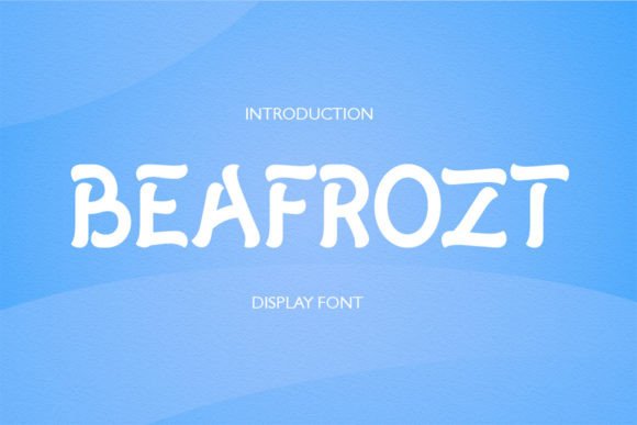 Beafrozt: A Vintage Display Font That Feels Like a Design Secret