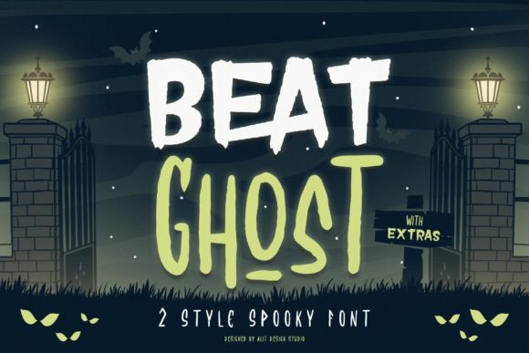 Beat Ghost: A Display Font That Screams “Halloween Just Got Real”