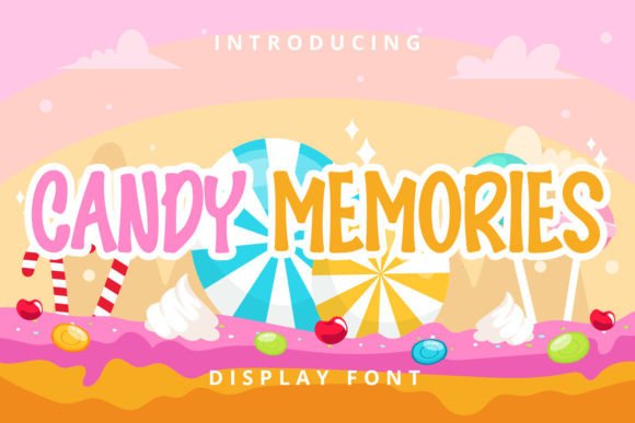 Candy Memories: A Display Font That Feels Like Home