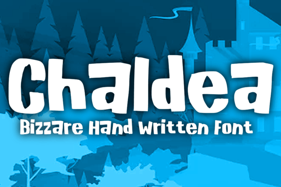 Chaldea: A Playful Display Font for Handmade Charm