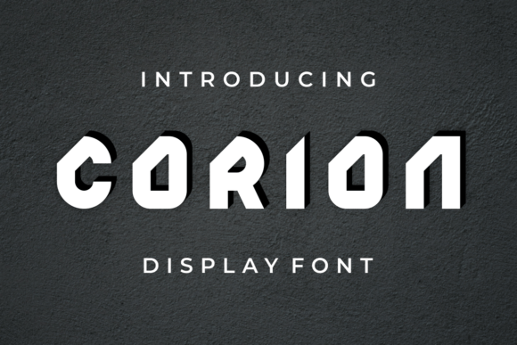 Corion: A Display Font That Makes Your Brand Feel Intentional