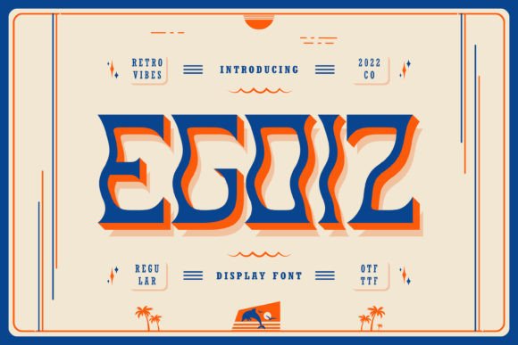 Egoiz: A Display Font That Makes Your Brand Feel Intentional