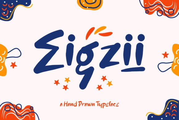 Eigzii: A Handwritten Display Font That Feels Like a Quiet Yes