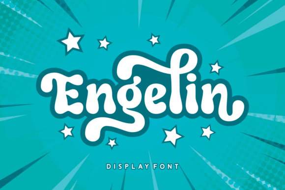 Engelin: A Retro Script Display Font That Feels Like Hand-Lettered Magic