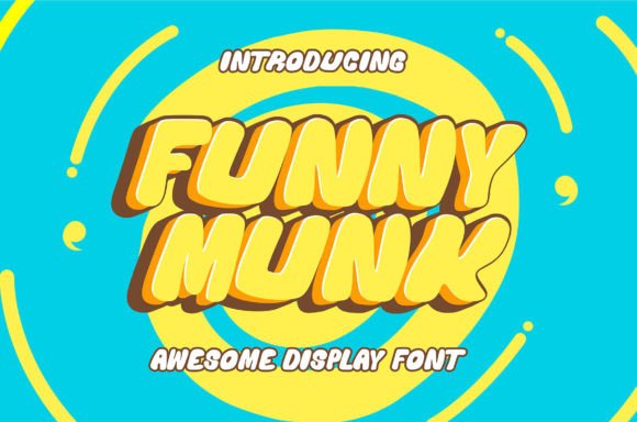 Funny Munk: A Playful Display Font That Sticks in Fast-Scrolling Feeds