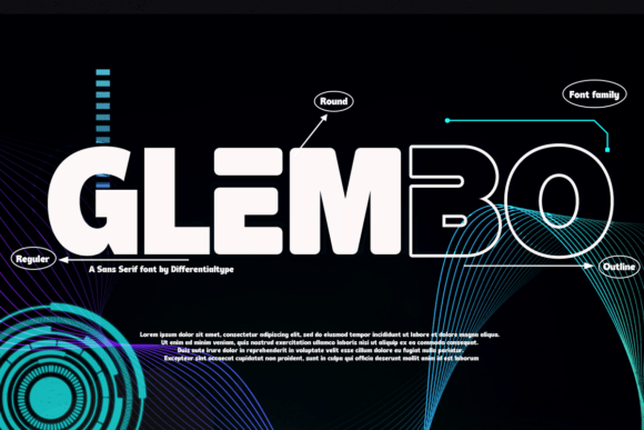 Glembo: A Bold Display Font That Elevates Digital Branding