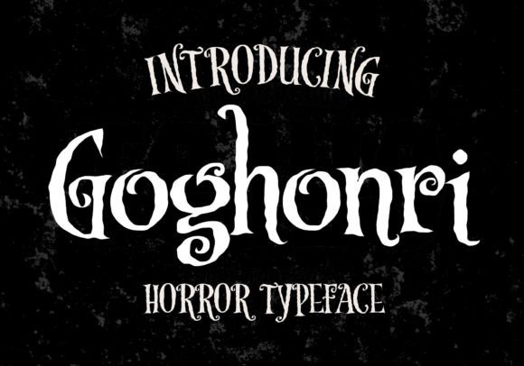 Goghonri: A Display Font That Earns Its Space