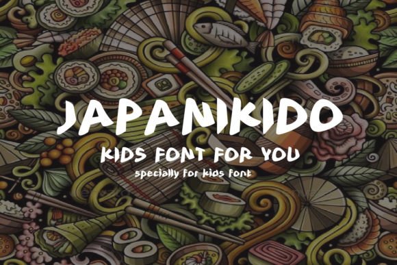 Japanikido: A Playful Display Font That Elevates Small Business Branding