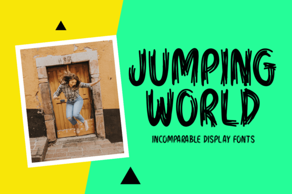 Jumping World: A Display Font That Lifts Digital Branding