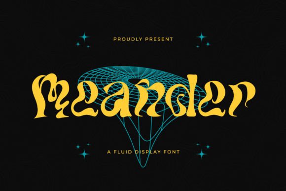 Meander: A Liquid Display Font for Thoughtful Editorial Moments
