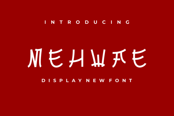 Mehwae: A Display Font with Quiet Confidence