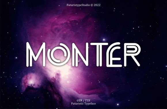 Monter: A Bold Display Font That Strengthens Your Brand