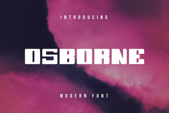 Osborne: A Bold Display Font for Scroll-Stopping Marketing