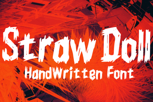 Straw Doll: A Handwritten Display Font That Sells